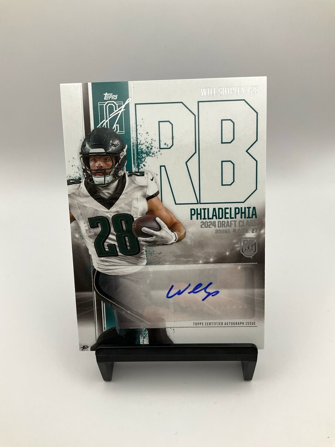 2024 Topps Signature Class Will Shipley Auto RCA-WS