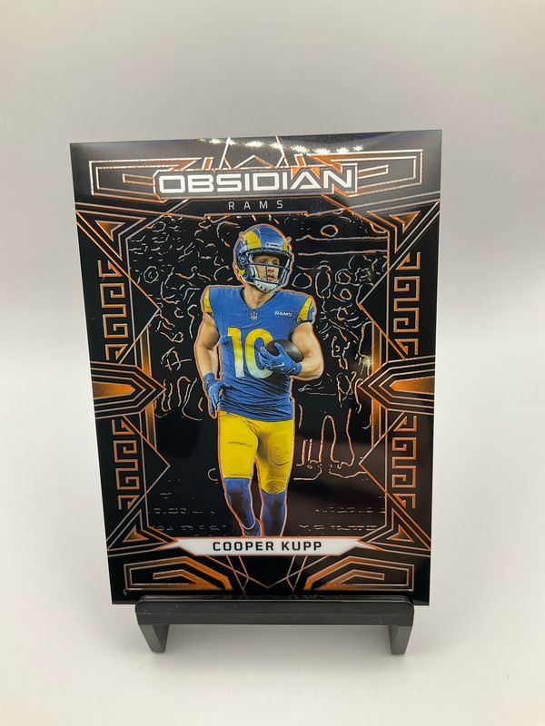 2023 Panini Obsidian COOPER KUPP Orange Electric Etch 44/49