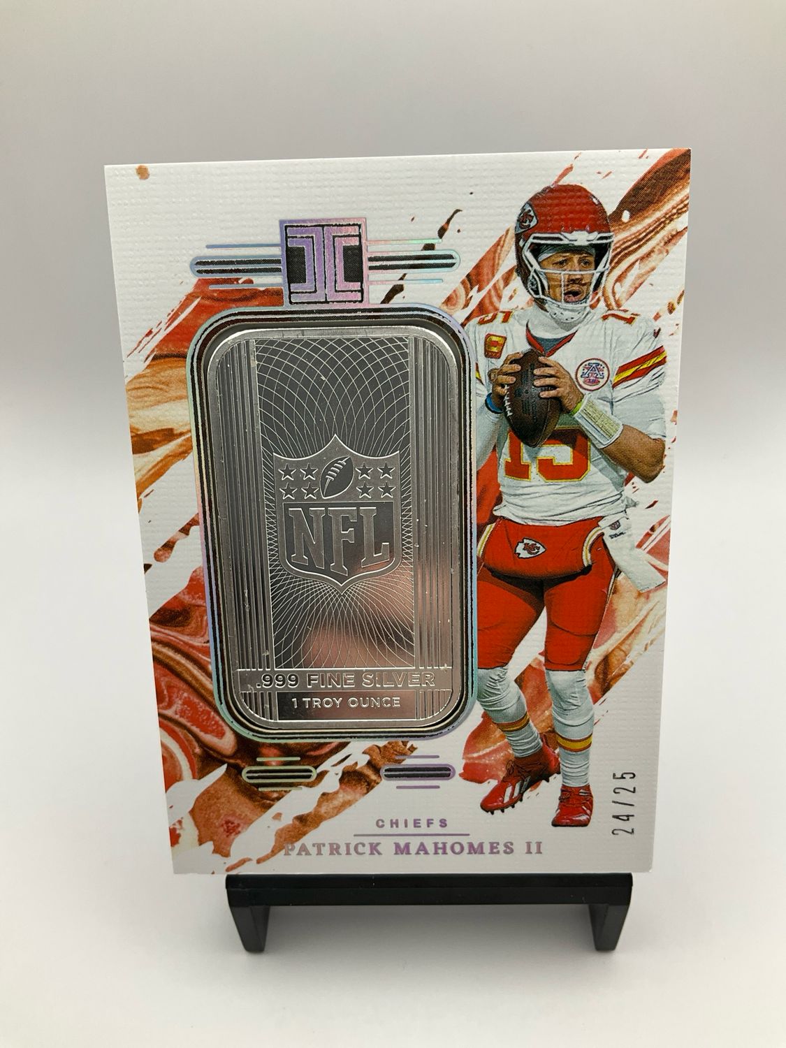 2024 Panini Impeccable Patrick Mahomes Silver Bar 24/25