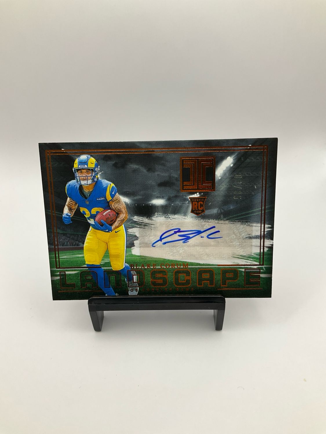 2024 Panini Impeccable Blake Corum Landscape Auto 03/35