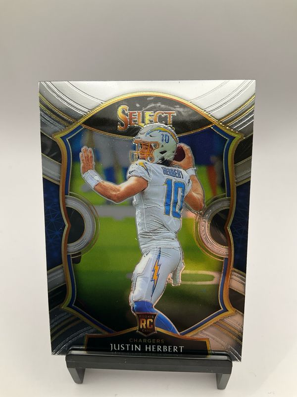 2020 Panini Select Justin Herbert RC Concourse Level Base No 44