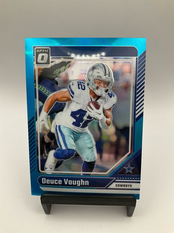 2024 DONRUSS OPTIC DEUCE VAUGHN BLUE 243/299