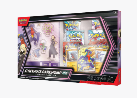 POKEMON CYNTHIA&#39;S GARCHAMP EX PREMIUM COLLECTION