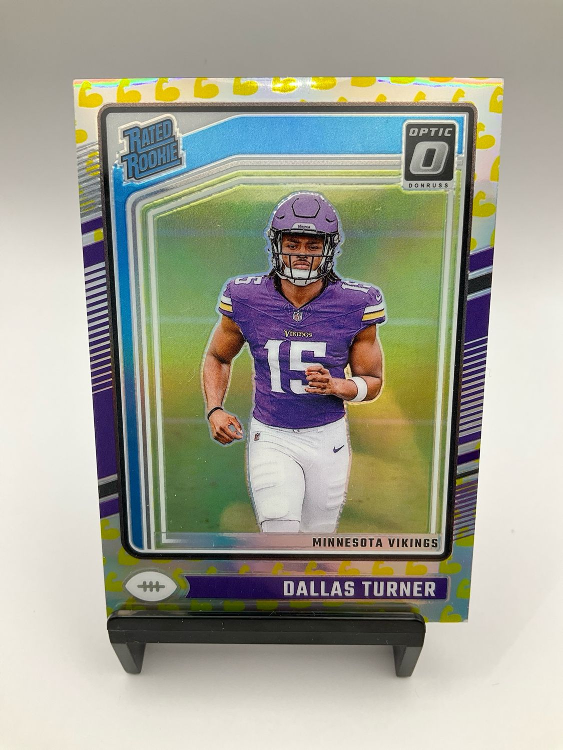2024 DONRUSS OPTIC RATED ROOKIE DALLAS TURNER MUSCLE EMOJI 2/149