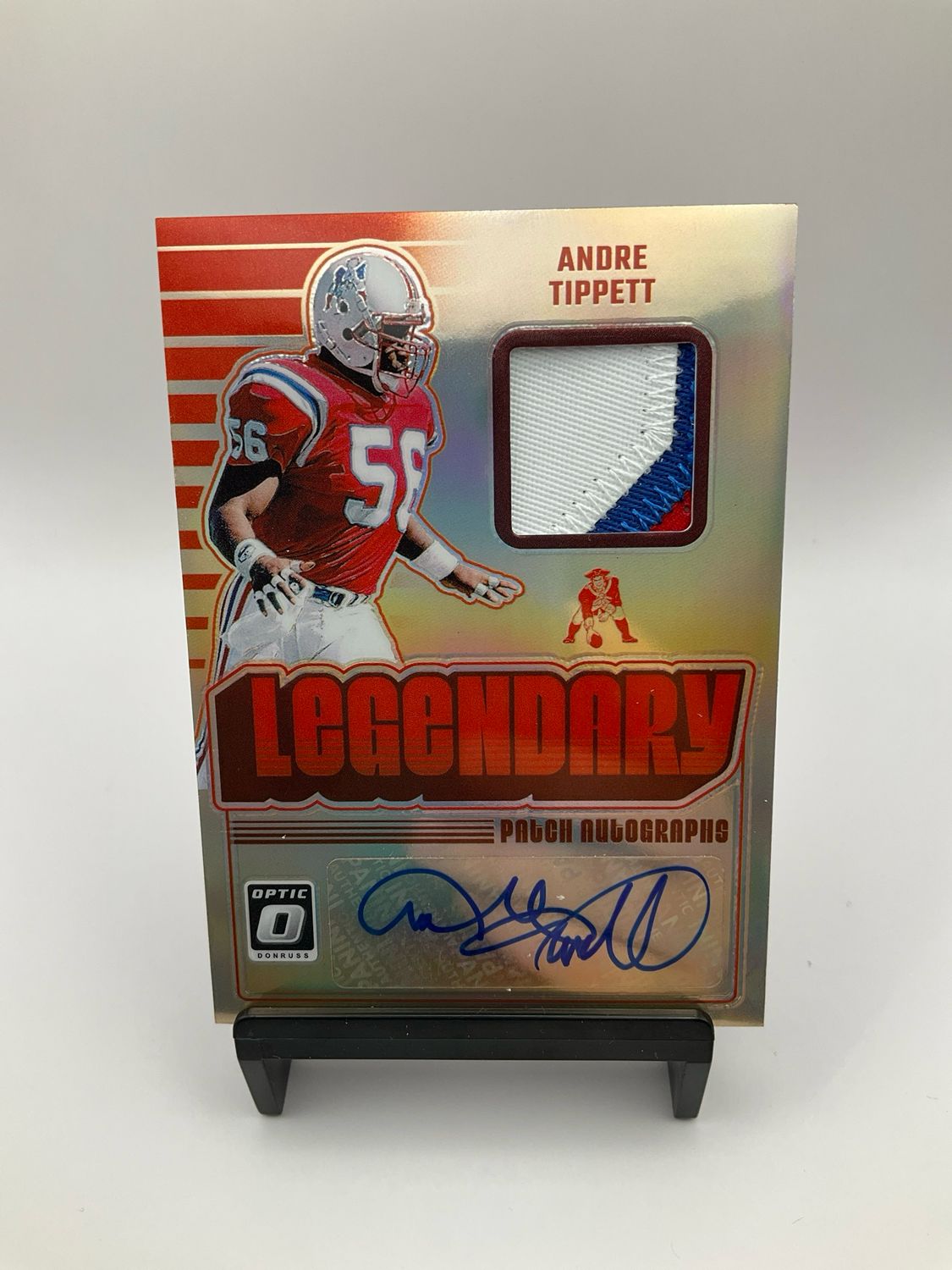 2024 DONRUSS OPTIC LEGENDARY PATCH AUTOGRAPHS ANDRE TIPPETT 25/25