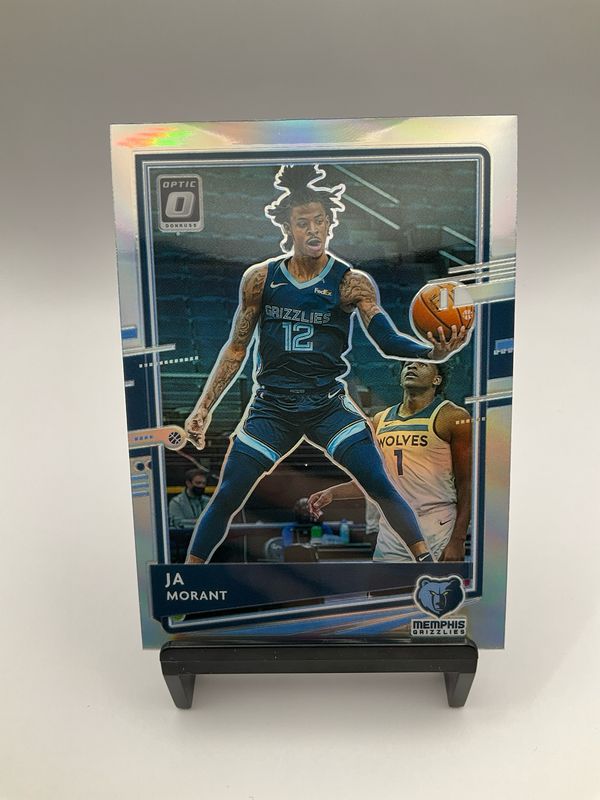 2020-21 Panini Donruss Optic Ja Morant Silver Holo Prizm #117