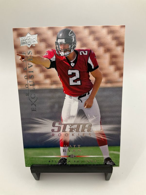 2008 UD STAR ROOKIES MATT RYAN NO. RE80