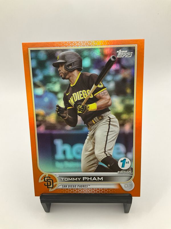 2022 Topps 1st Bowman Tommy Pham Orange 72/75