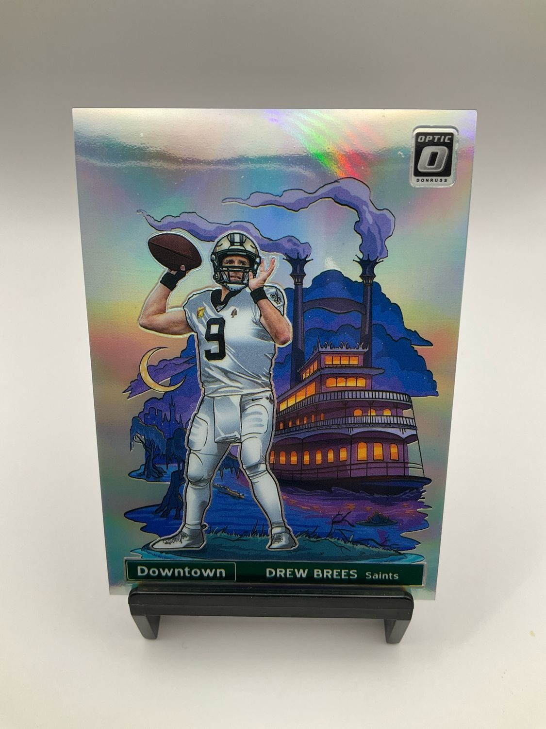 2020 Donruss Optic Drew Brees Downtown