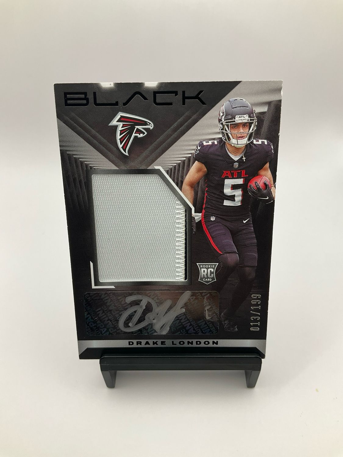 2022 Panini Black Drake London RPA 013/199 Rookie Patch Auto