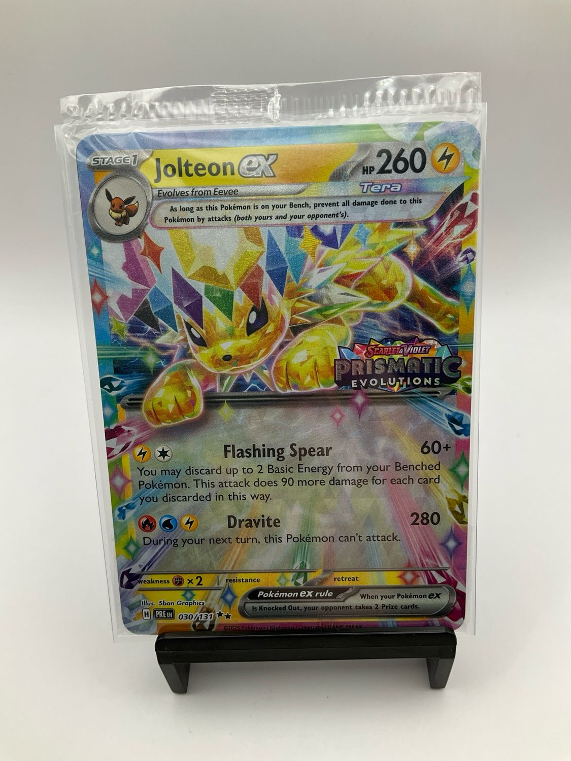 2025 POKEON JOLTEON EX 030/131