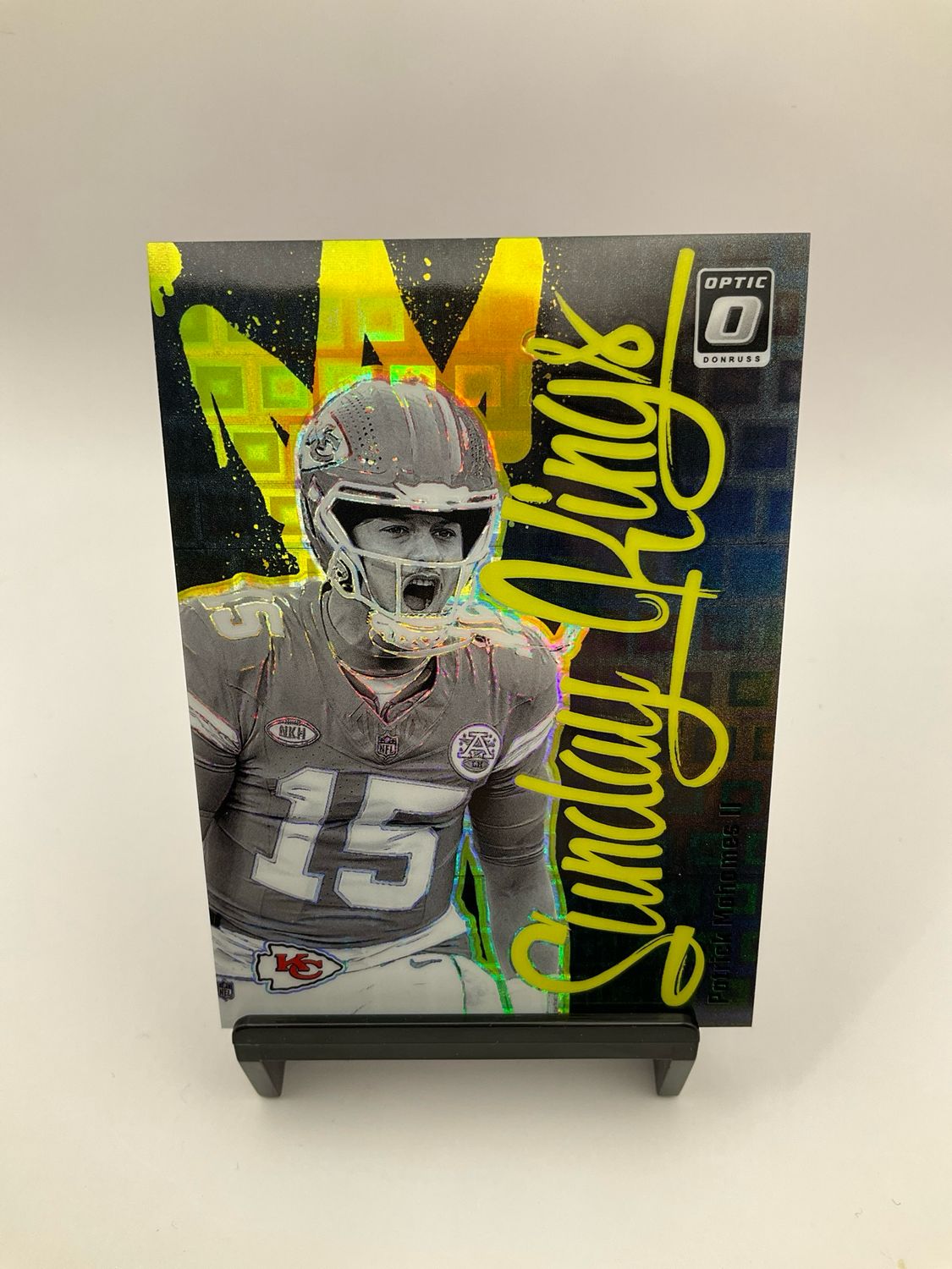 2024 Donruss Optic Patrick Mahomes II Sunday Kings Black Pandora 23/25