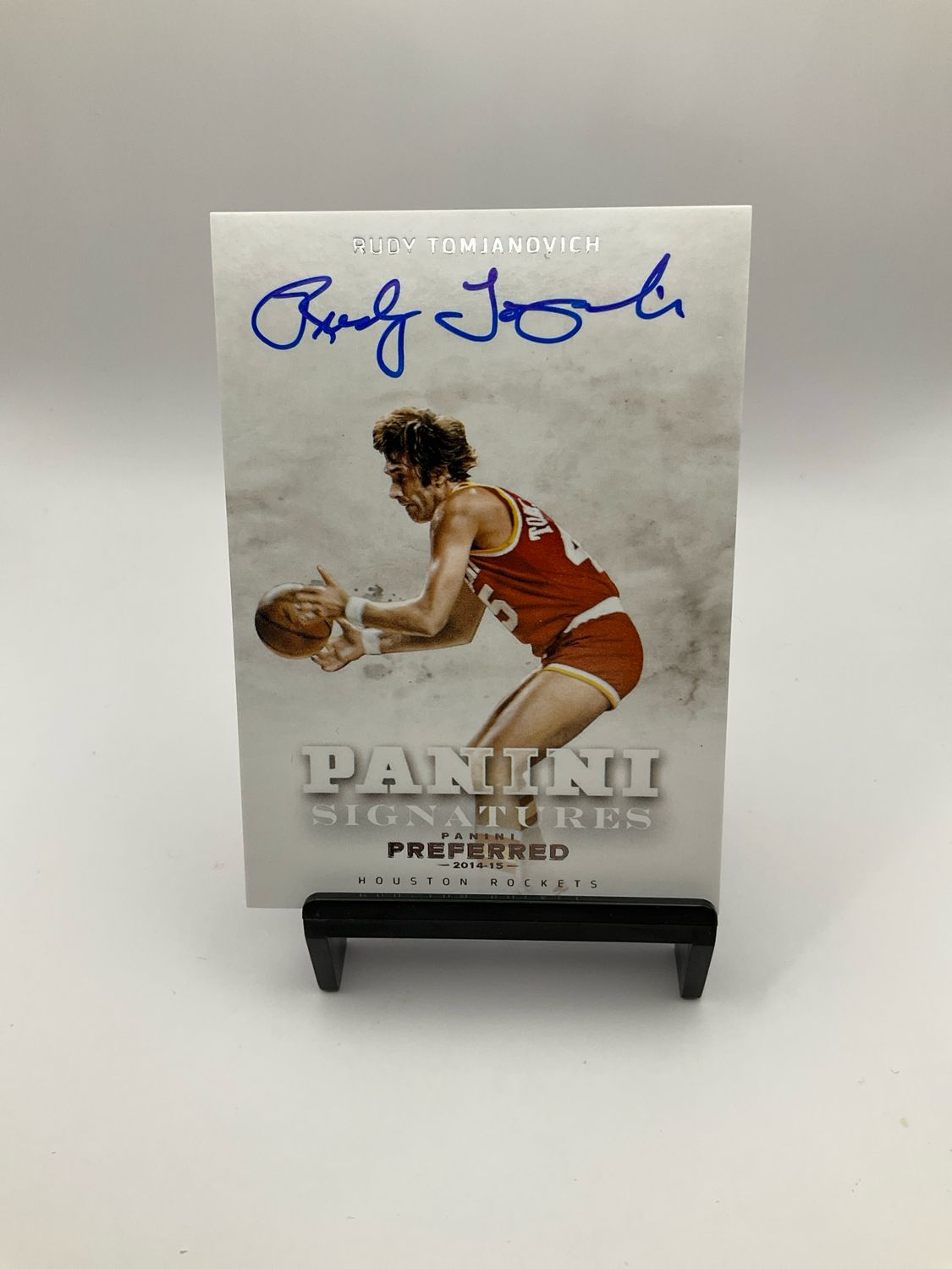 2014/15 PREFERRED BASKETBALL RUDY TOMJANOVICH AUTO 39/75