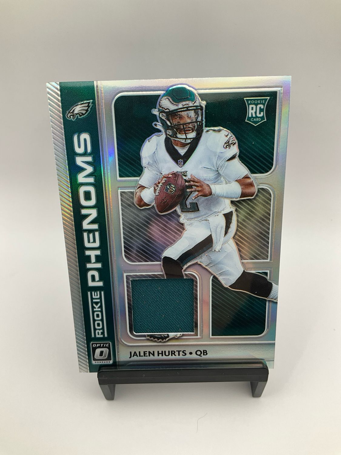 2020 Donruss Optic Rookie Phenoms Jalen Hurts Patch Silver