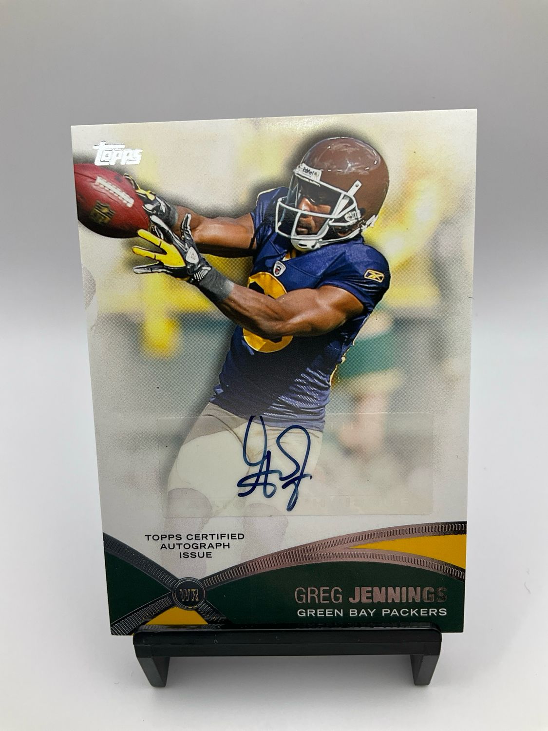 2012 Topps Greg Jennings Auto