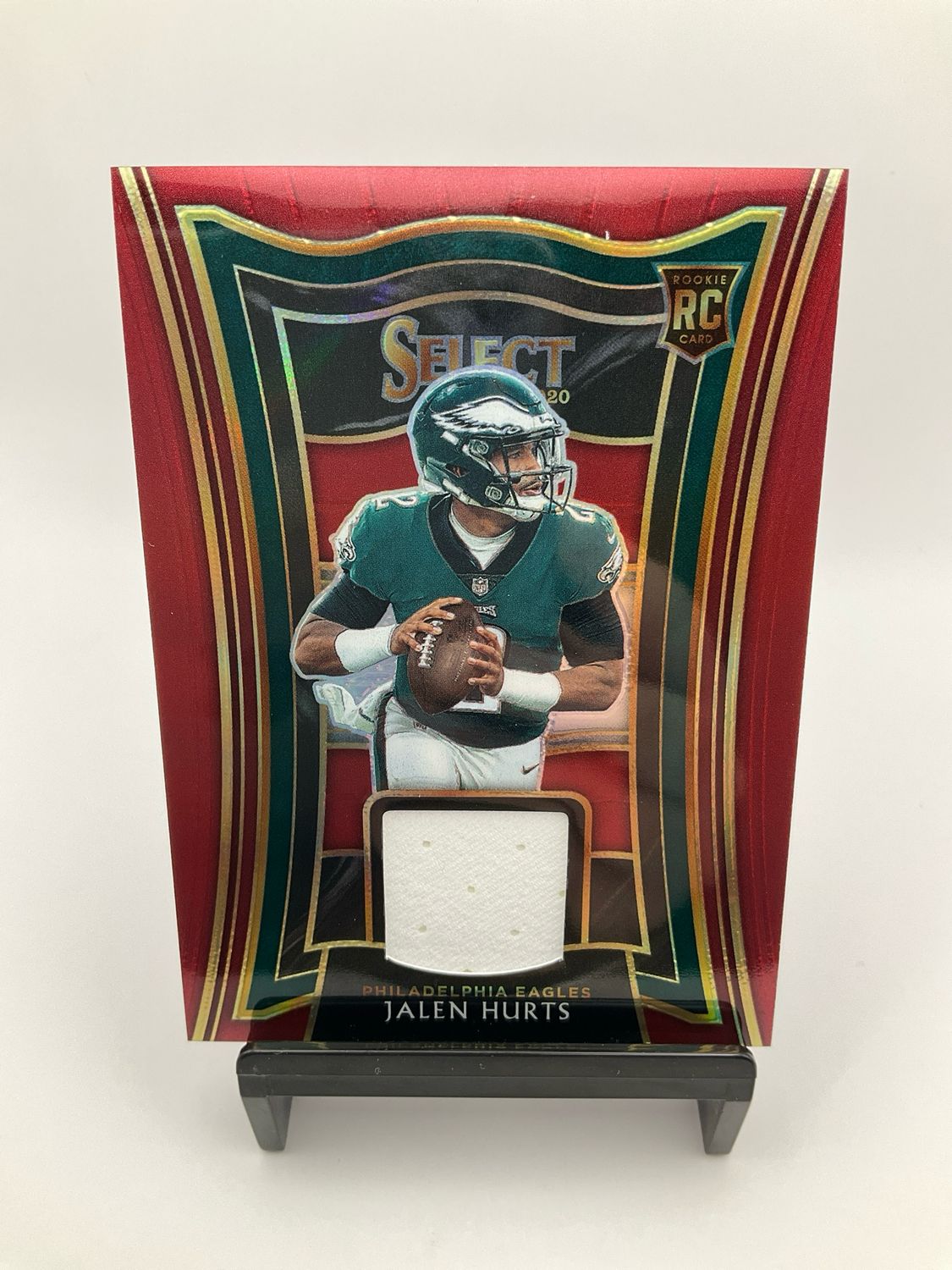 2020 Select Red Jalen Hurts Patch No. RS-JHU