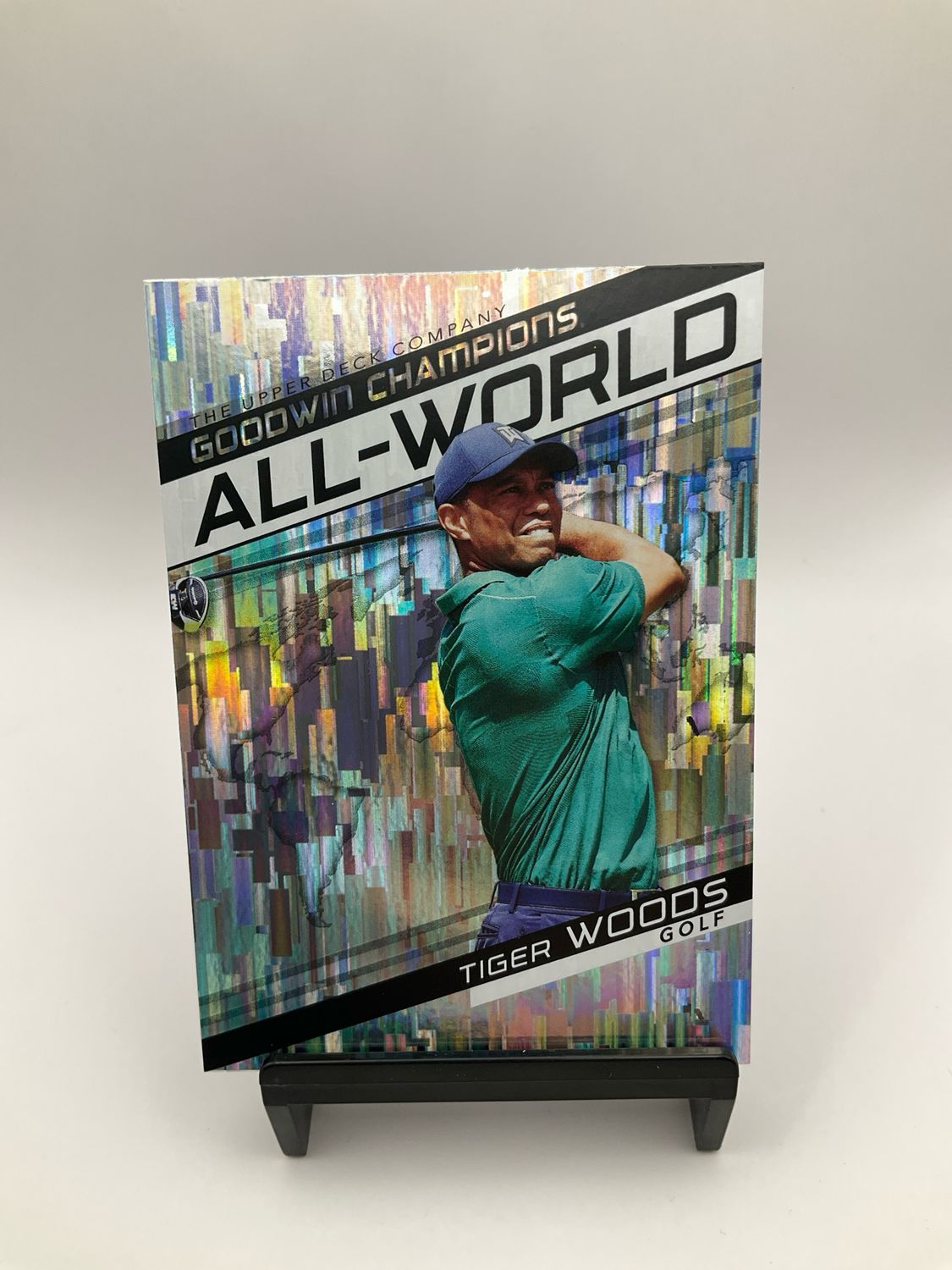 2022 UD Goodwin Champions All-World Tiger Wood