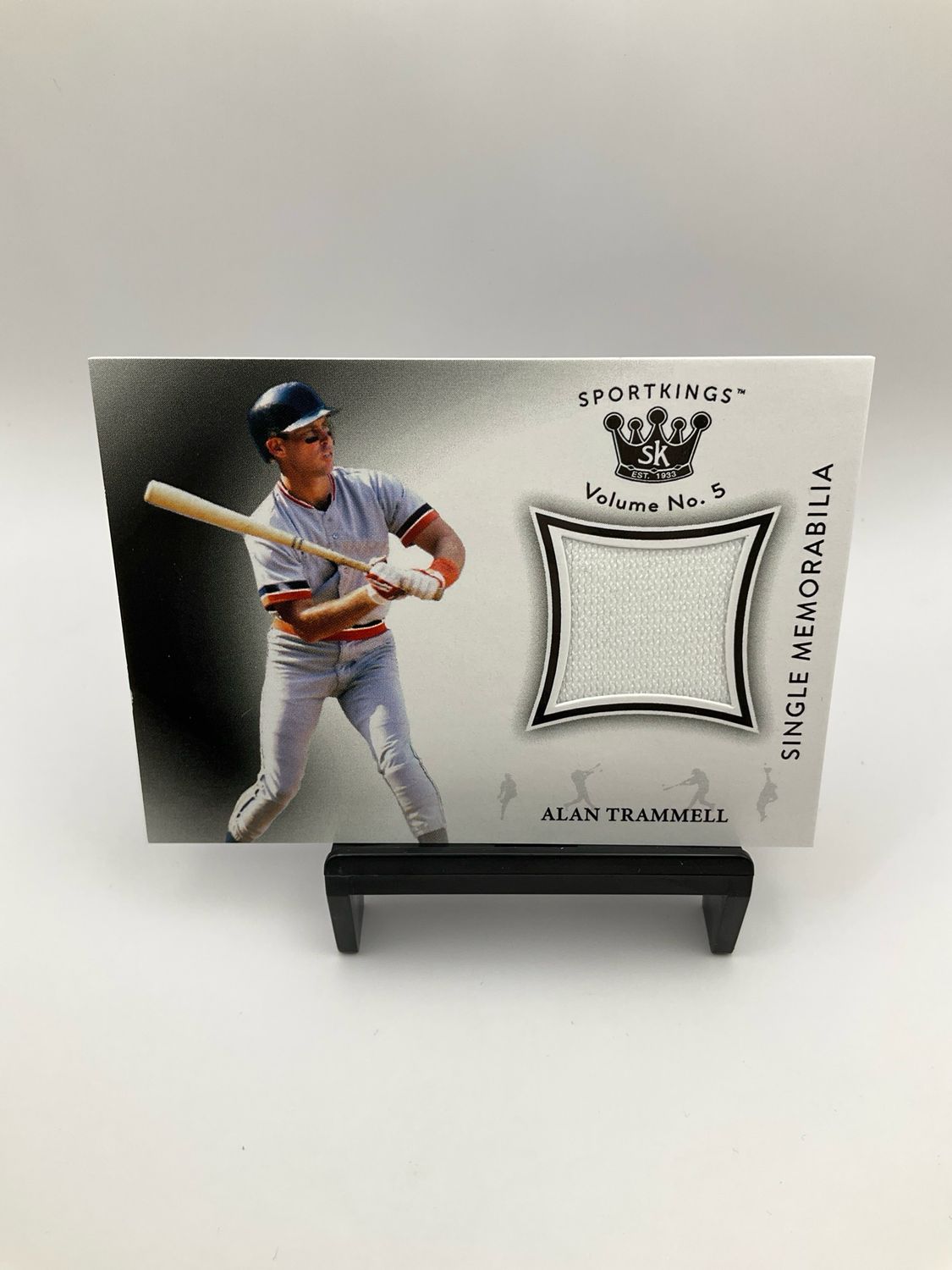 Sportkings Vol.5 Alan Trammell Patch SM-AT