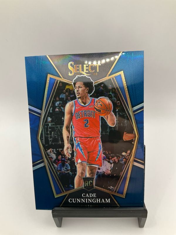 2021/22 Select Cade Cunningham Blue No.116