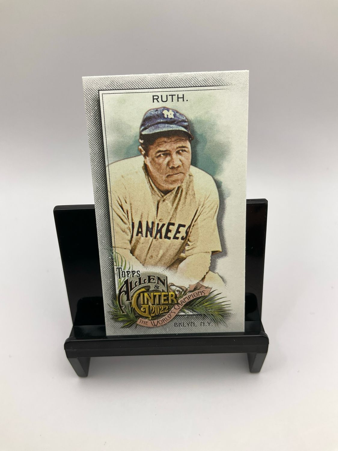 2022 A &amp; G Mini Tobacco Card Babe Ruth No. 42