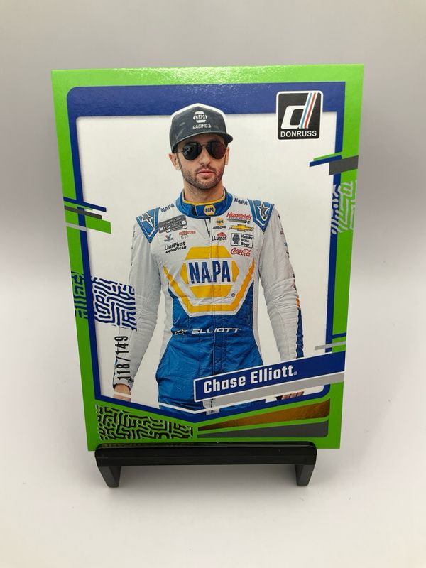 2024 Donruss Racing Chase Elliot Green 118/149