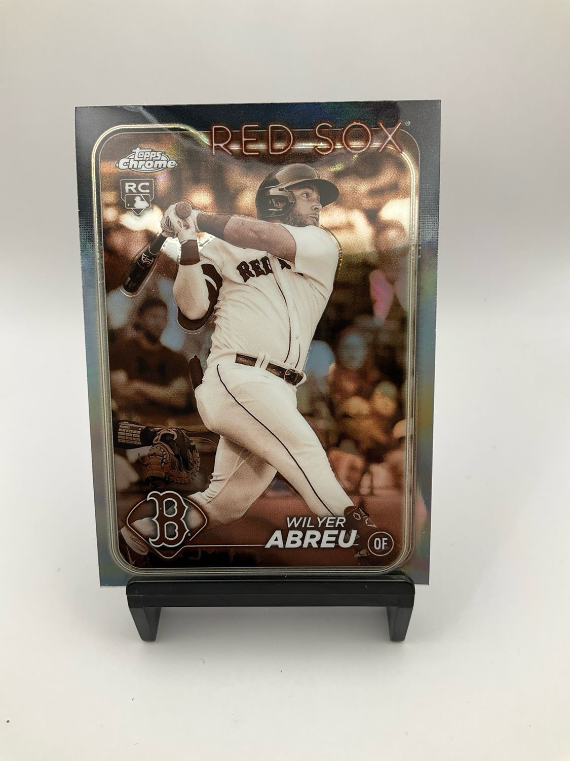 2024 Topps Chrome Wilyer Abreu Photo Variation Silver No.165