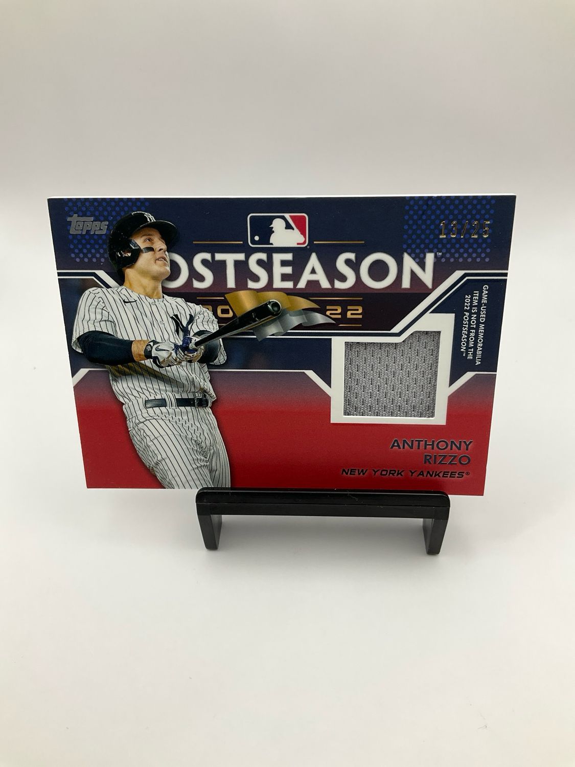 2023 Topps Postseason Patch Anthony Rizzo 13/25