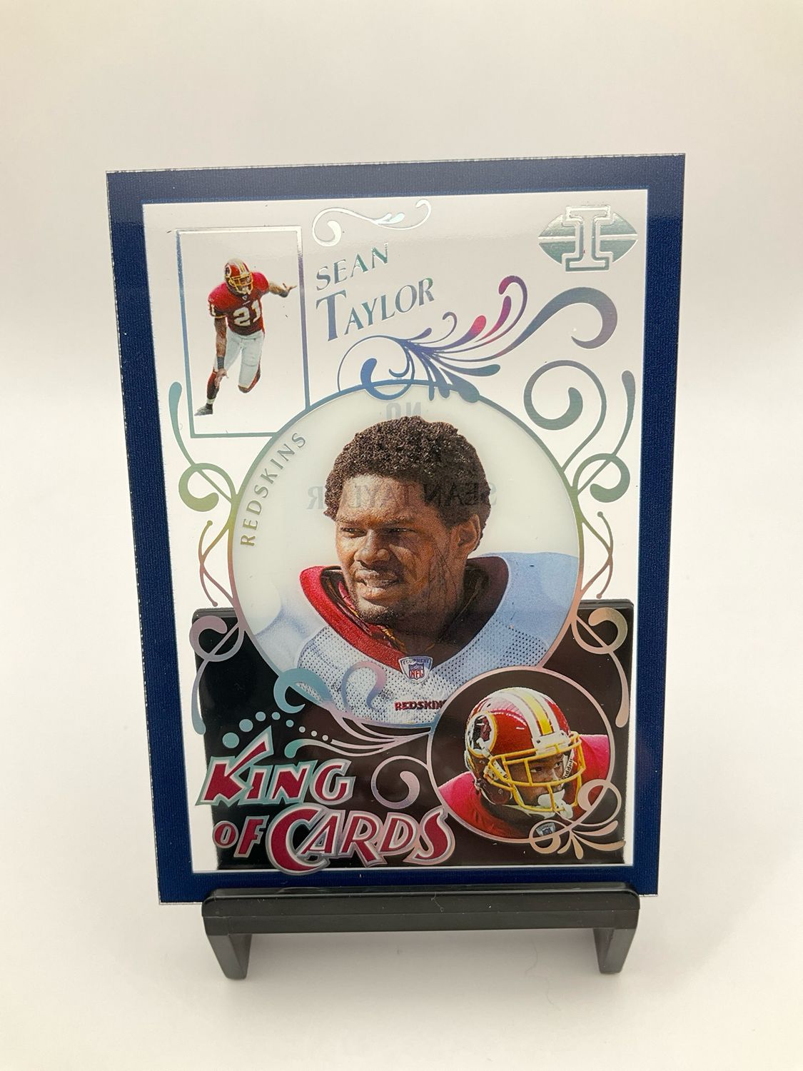 2021 Illusions Sean Taylor King of Cards Acetate No. KC-20