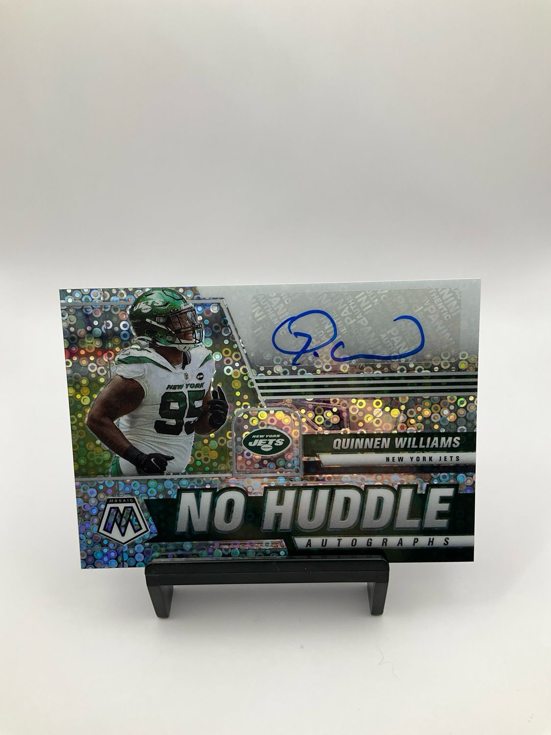 2021 Mosaic No Huddle Quinnen Williams Silver Disco No. ANH-QW