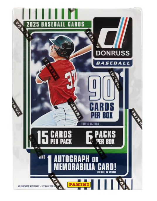 2025 DONRUSS BASEBALL BLASTER BOX
