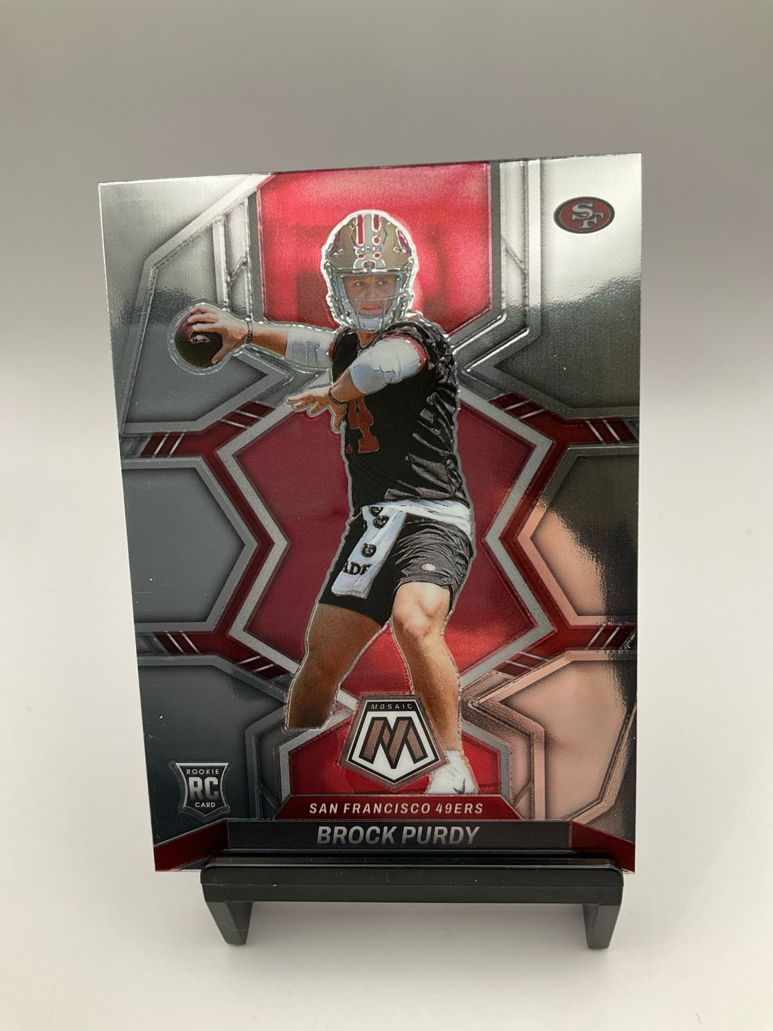 2022 Mosaic Brock Purdy Rookie Base No. 367