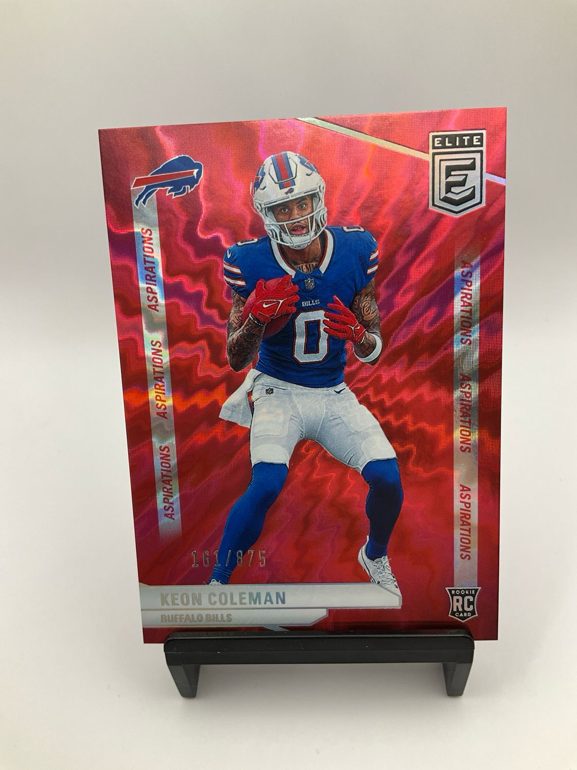 2024 Donruss Elite Keon Coleman Red 161/875 No.161