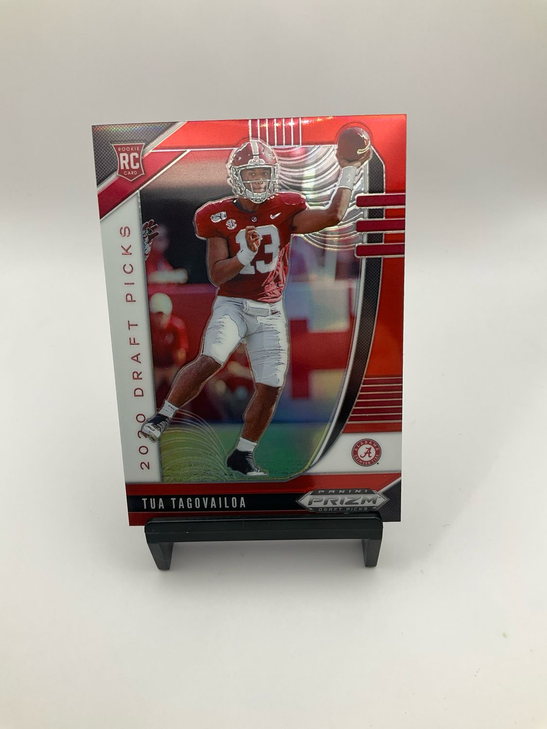 2020 Prizm Draft Picks Tua Tagovailoa Red No. 101