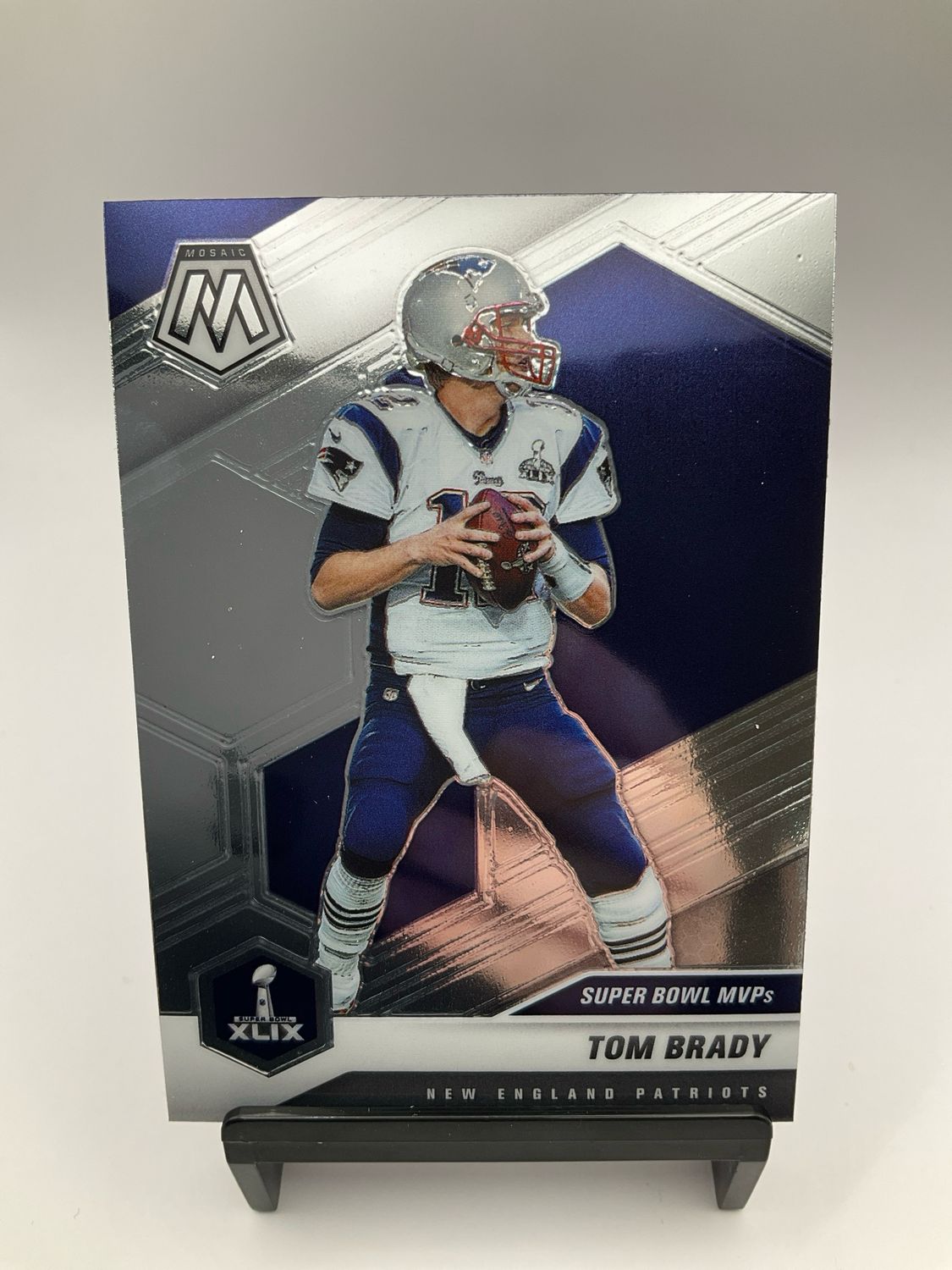 2021 Mosaic Tom Brady Super Bowl MVP&#39;s Base No.283