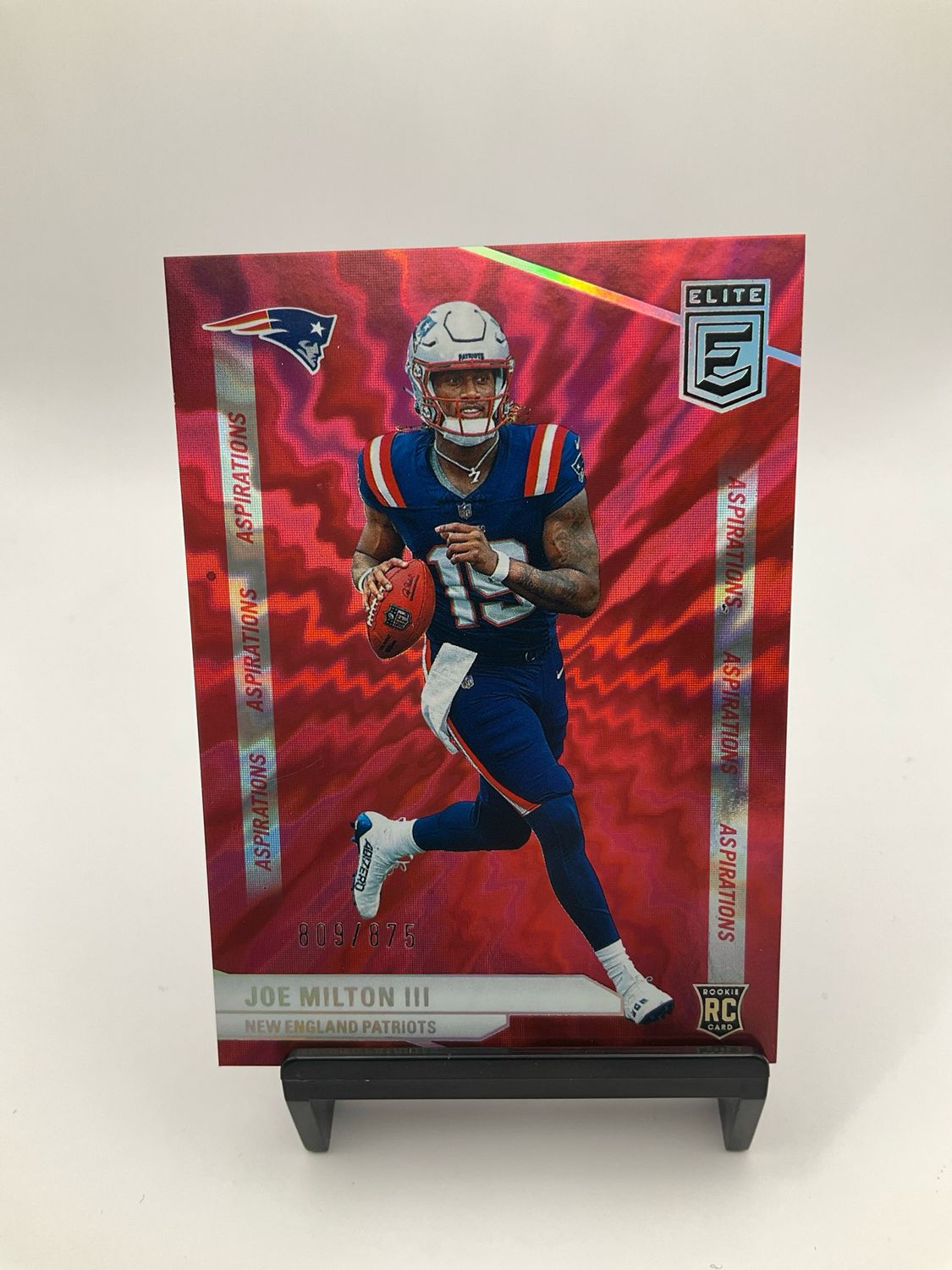 2024 Donruss Elite Joe Milton ll Red 809/875 No. 115