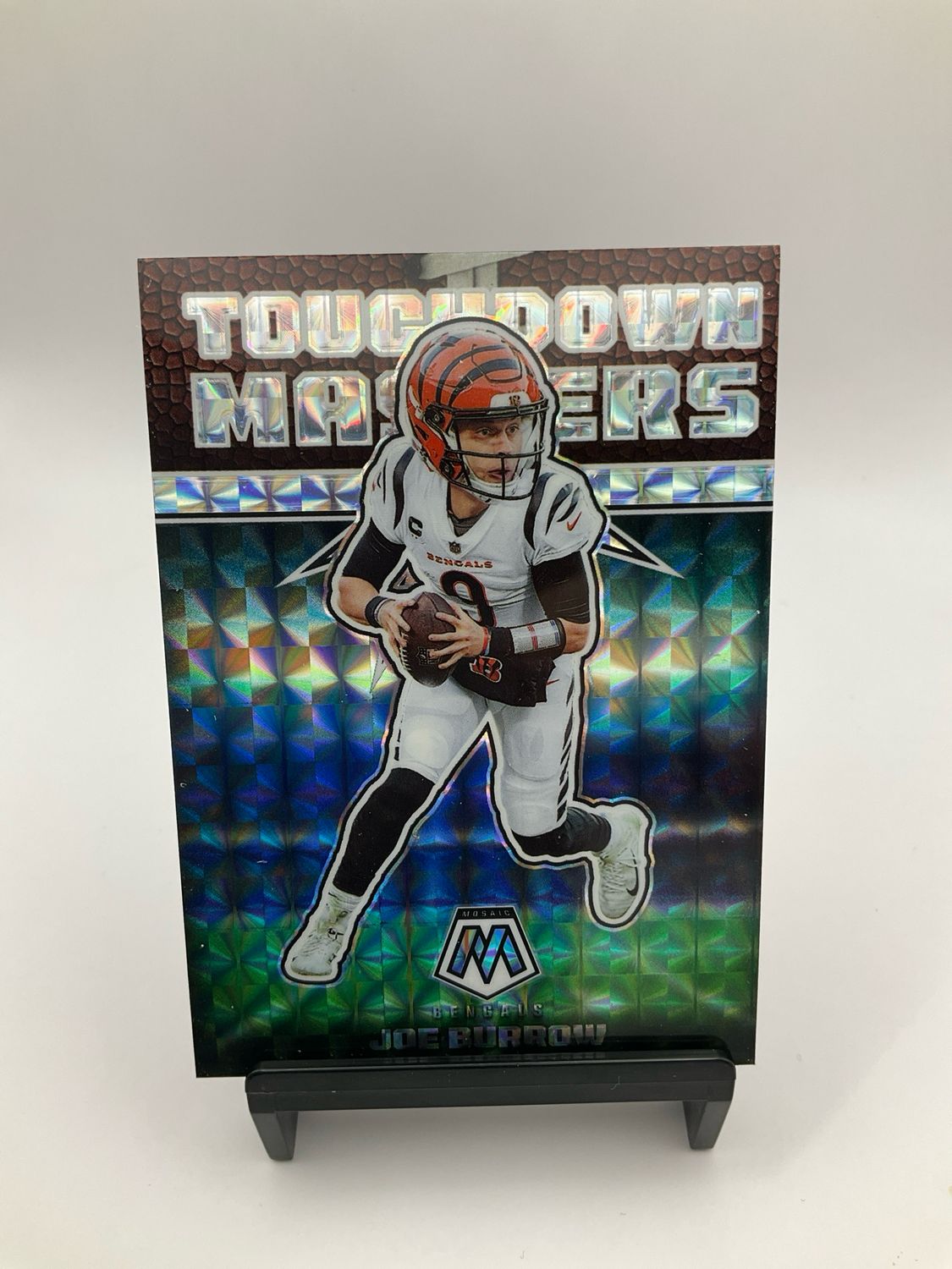 2022 Mosaic Touchdown Masters Joe Burrow Mosaic No.TD-2