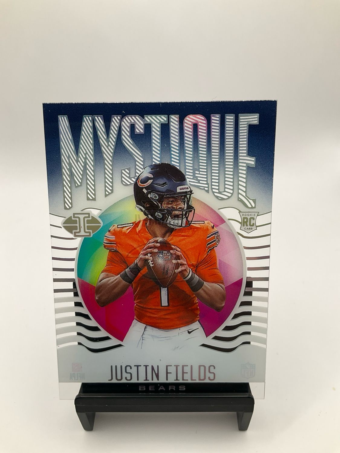 2021 Illusions Justin Fields Mystique No. MY-4
