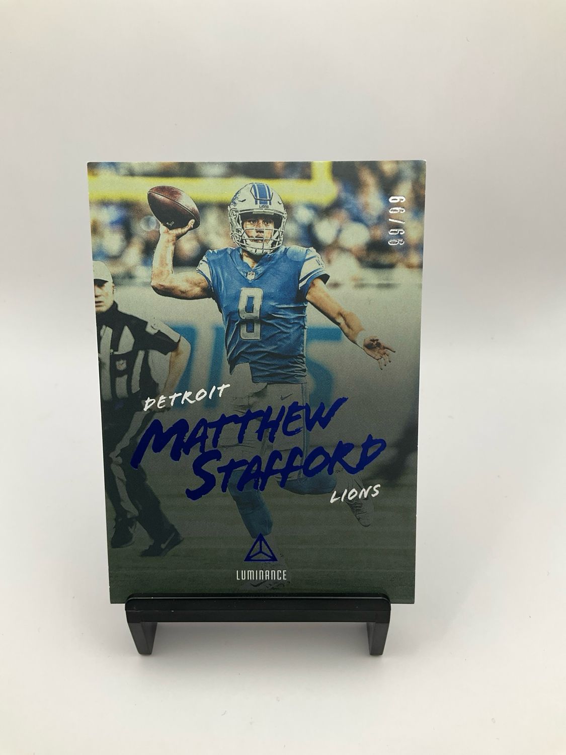 2018 Luminance Matthew Stafford 99/99 No.56