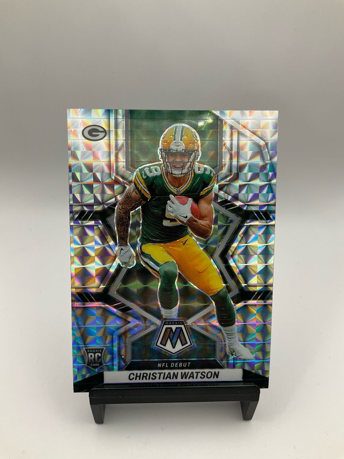 2022 Mosaic Christian Watson Rookie Silver Mosaic No.281