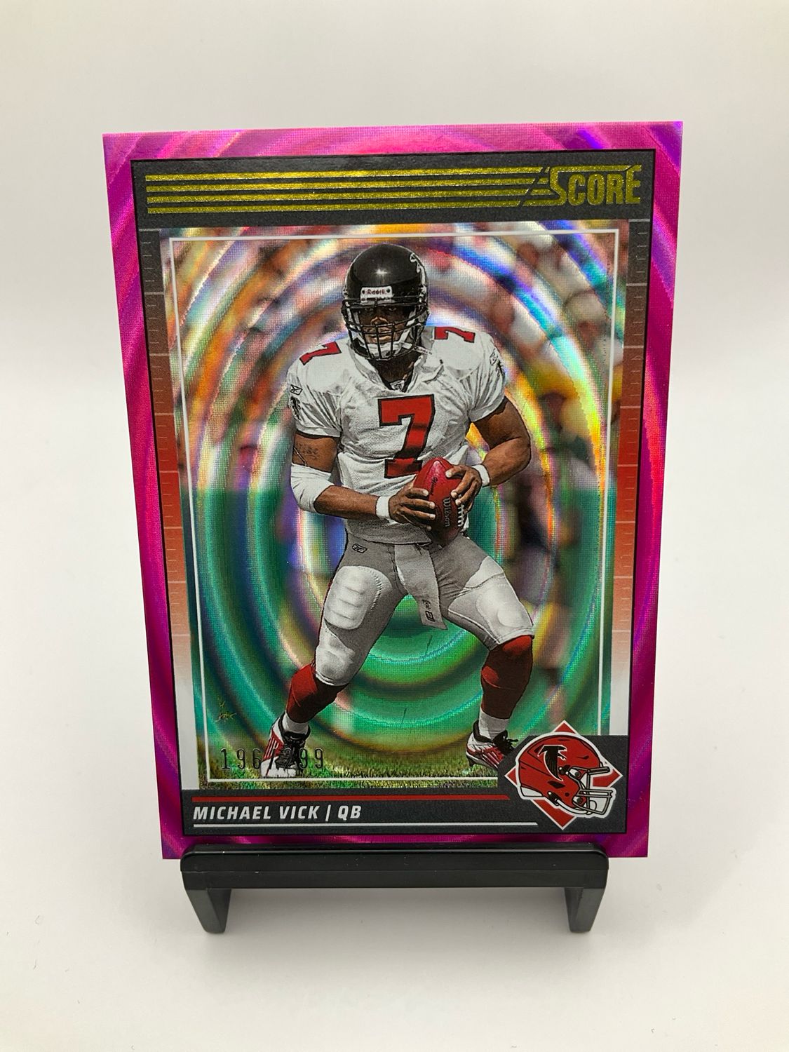 2024 Score Michael Vick Pink Cyclone 196/199