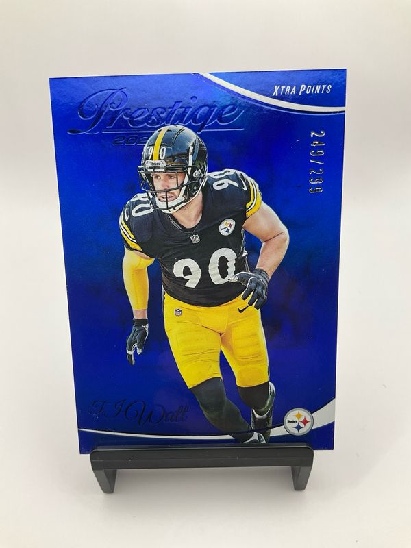 2023 Prestige TJ Watt Blue 249/299 No. 254