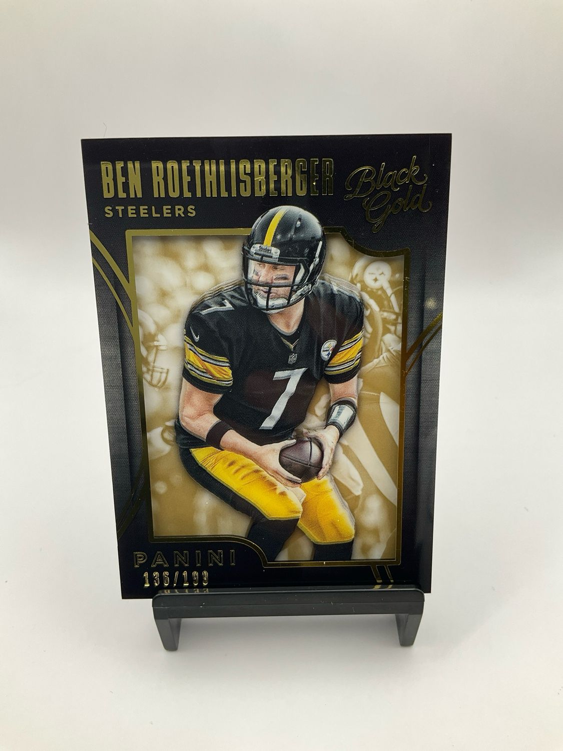 2015 Black Gold Ben Roethlisberger 136/199 No.26