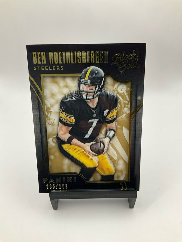 2015 Black Gold Ben Roethlisberger 136/199 No.26