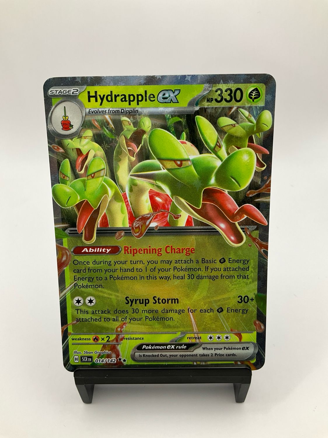 2024 POKEMON HYDRAPPLE EX 014/142