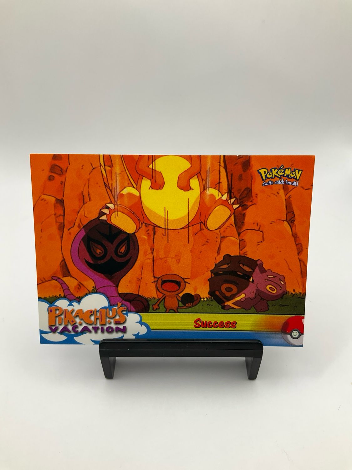 1998 Topps Pikachu Vacation &quot;Success&quot; No. 55