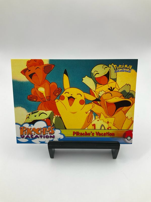 1998 Topps Pikachu Vacation &quot;Pikachu&#39;s Vacation&quot; No. 42