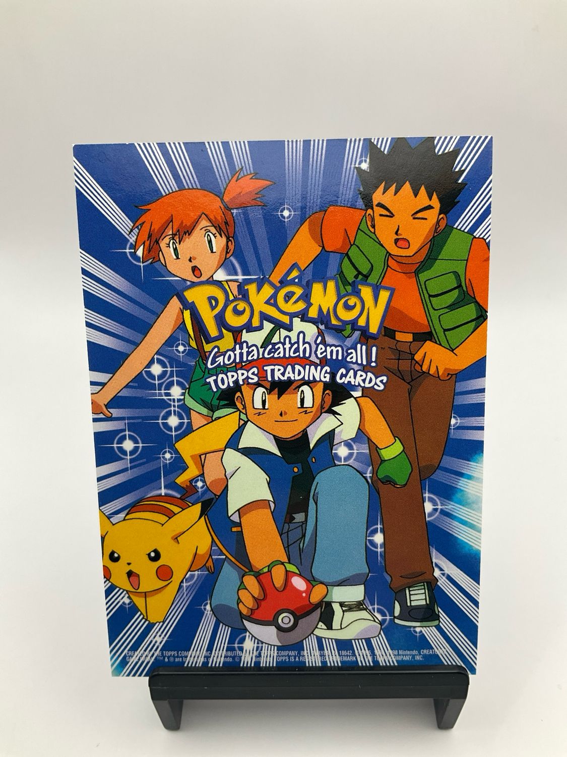 1998 Topps Pokemon &quot;Gotta Catch &#39;Em All&quot; Set Card