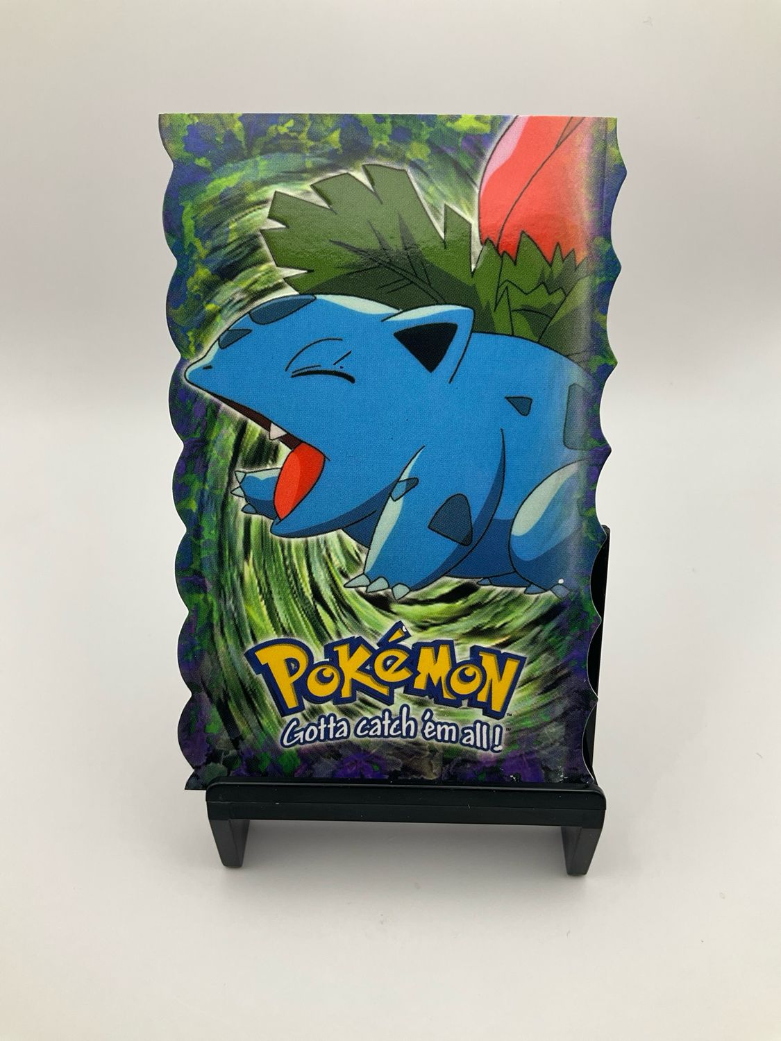 1998 Topps Pokemon Ivysaur Die-Cut &quot;Gotta Catch &#39;Em All&quot; No. 2