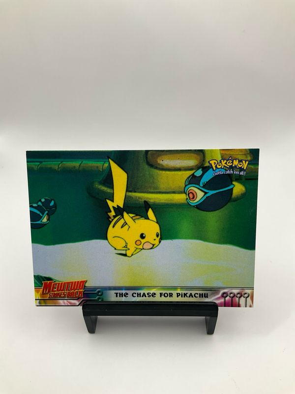 1998 Topps Mewtwo Strikes Back &quot;The Chase For Pikachu&quot; No. 28