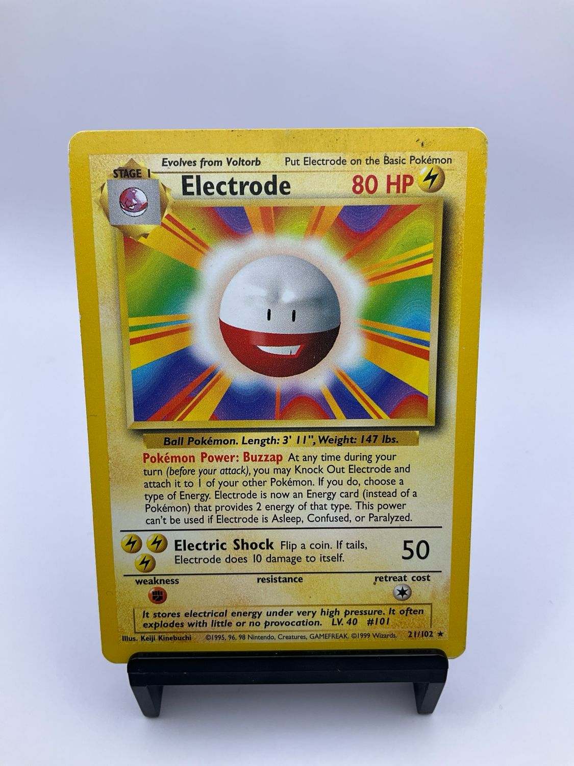 1999 Pokemon Electrode 21/102